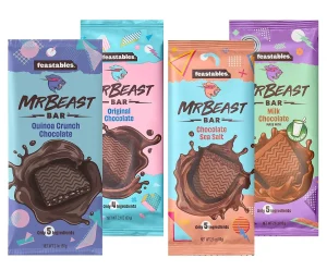 Feastables MrBeast Bar Chocolate.