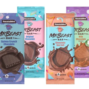 Feastables MrBeast Bar Chocolate.